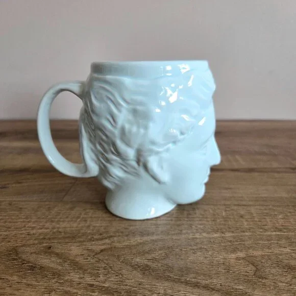 DOIY Greek Goddess blue ceramic mug. - Picture 1 of 7